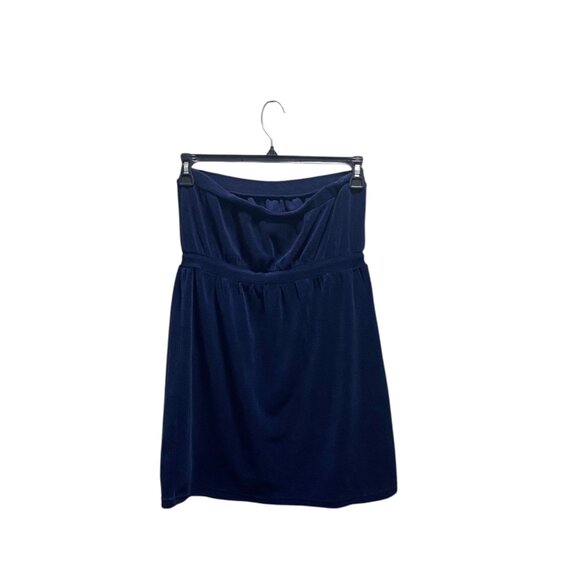 Denver Broncos Y2K Terrycloth Strapless Swimcover Blue Size M Football Beach - Picture 11 of 13